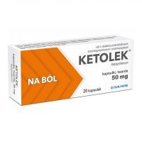 Ketolek  50mg 20 kapsułek