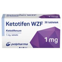Ketotifen 1 mg, 30 tabletek
