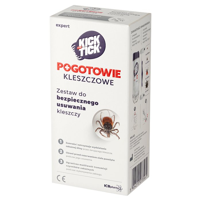 KICK The TICK Expert Zestaw do bezpiecznego usuwania kleszczy 9 ml