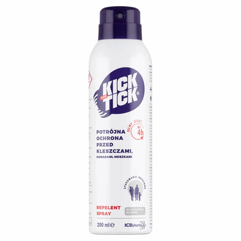 Kick the Tick Max Repelent Plus aerozol, 200 ml