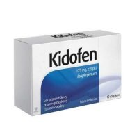Kidofen 125 mg czopki przeciwbólowe, 10 szt.