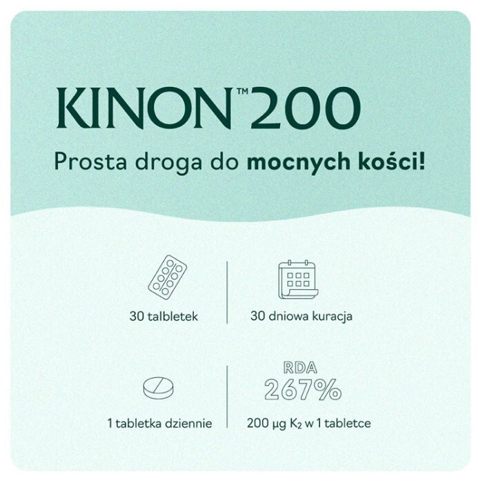 Kinon 200 tabletki, 30 szt.