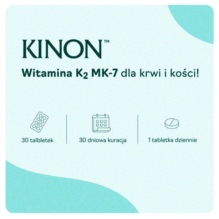 Kinon tabletki, 30 szt.