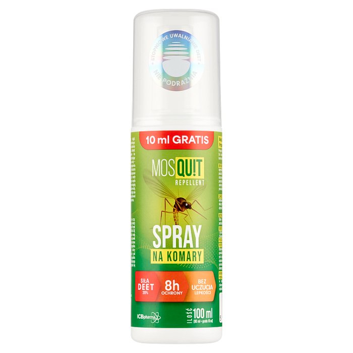 Mosquit Repellent spray 20% DEET odstraszający komary, 100 ml