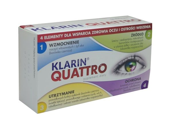 Klarin Quattro kapsułki, 30 szt.