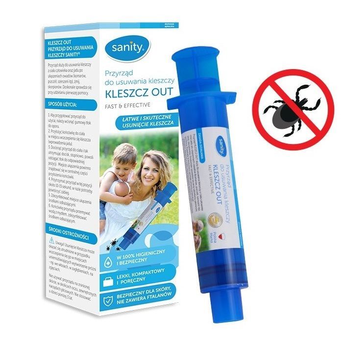 Kleszcz Out przyrząd do usuwania kleszczy 1 szt.