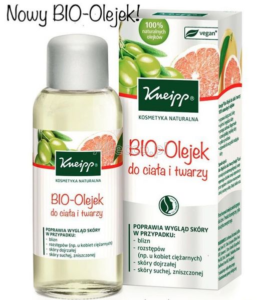 Kneipp Bio-olejek do twarzy i ciała, 100 ml