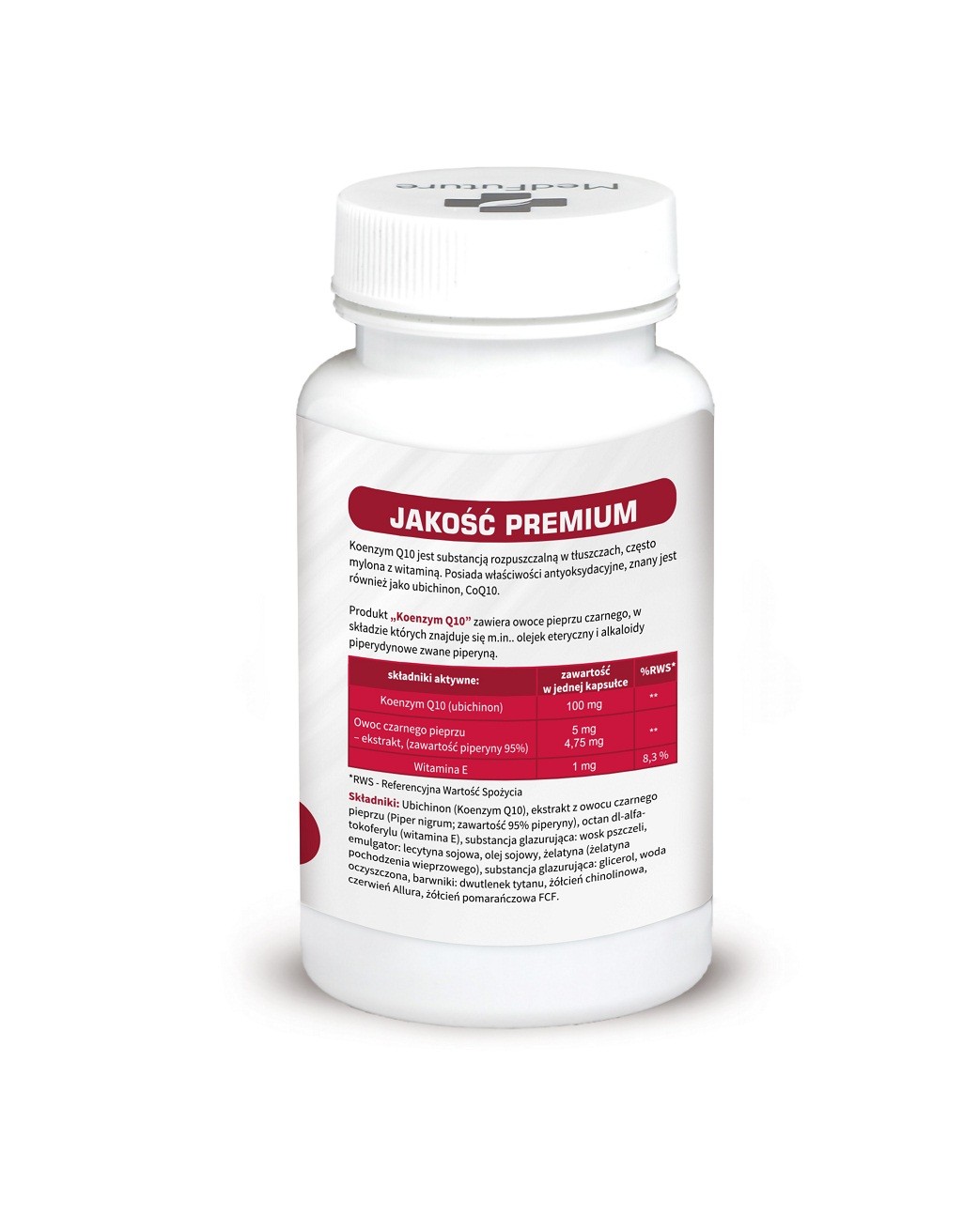 Koenzym Q10 + Witamina E kapsułki 60 szt.