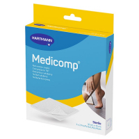 Kompresy MEDICOMP jałowe 10x10cm 2x5 sztuk