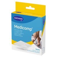 Kompresy MEDICOMP jałowe 7,5x7,5cm 2x5 szt