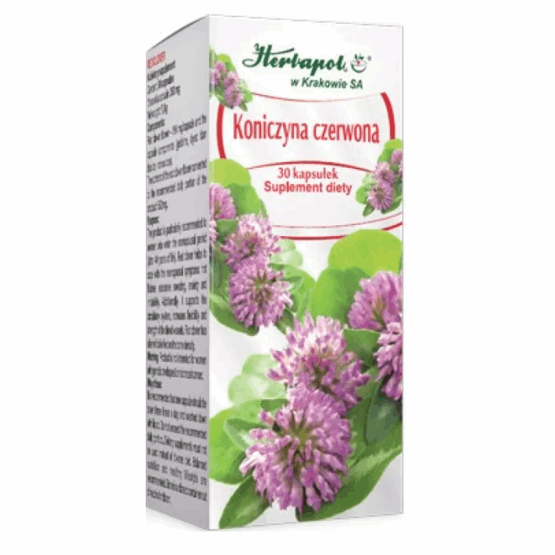 Koniczyna czerwona kapsułki, 30 szt.