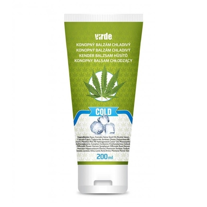 Konopny balsam chłodzący, 200 ml