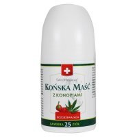 Końska Maść z Konopiami Rozgrzewająca 90 ml (roll-on)