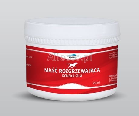 Końska Siła maść rozgrzewająca, 500 g