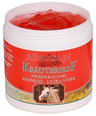 Krauterhof Maść końska silnie rozgrzewająca, 250 ml