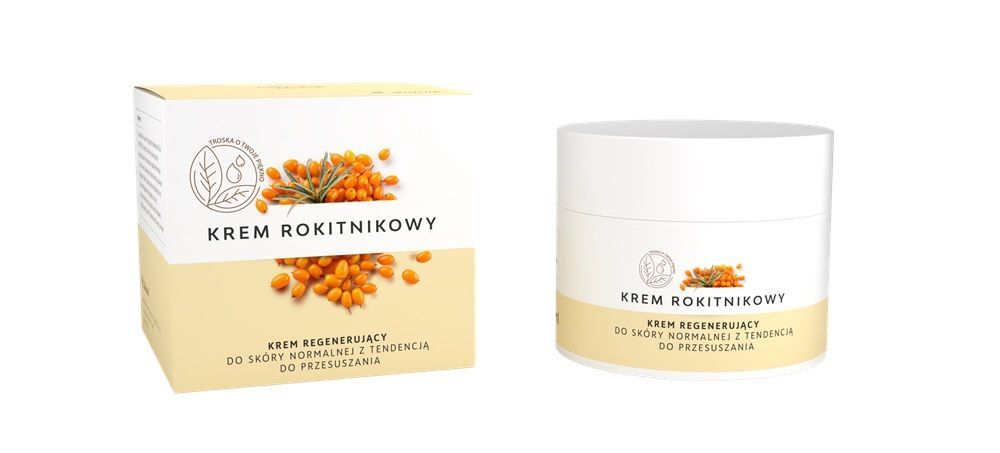 Krem rokitnikowy z witaminą E, 50 ml