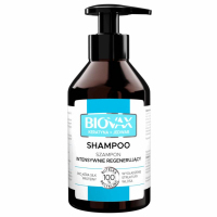 L'Biotica Biovax Keratyna + Jedwab Szampon do włosów intensywnie regenerujący, 200 ml