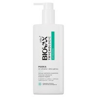 L'biotica Biovax Trychologic Wypadanie maska do włosów i skóry głowy, 200 ml
