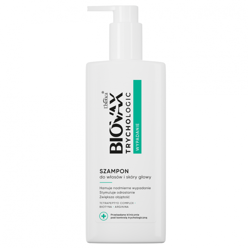 L'Biotica Biovax Trychologic Wypadanie szampon do włosów i skóry głowy, 200 ml