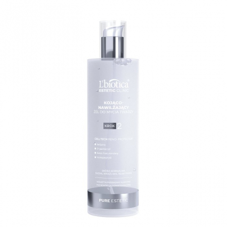 L'Biotica Estetic Clinic Pure Estetic Kojąco-nawilżający żel do mycia twarzy 200 ml