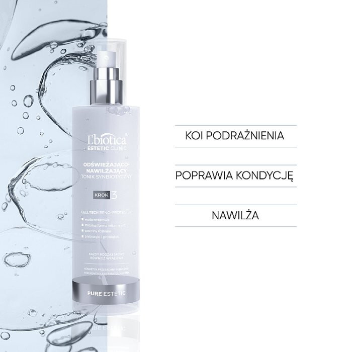 L'biotica Estetic Clinic tonik synbiotyczny, 200 ml
