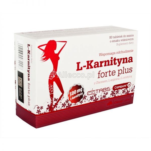 L-Karnityna Forte Plus tabletki, 80 szt.