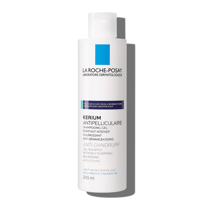 La Roche Kerium Szampon przeciwłupieżowy na łupież tłusty, 200 ml
