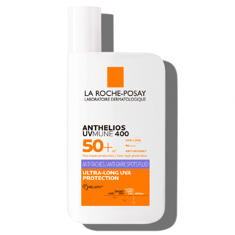 La Roche-Posay Anthelios UVMune 400 Fluid przeciw przebarwieniom SPF 50+, 50 ml