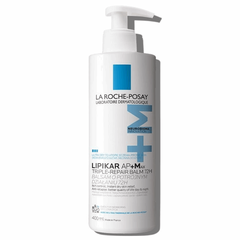 La Roche-Posay Lipikar AP+Max balsam do ciała, 400 ml
