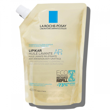 La Roche-Posay Lipikar Cleansing Oil AP+ Olejek myjący Refill, 400 ml