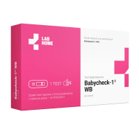 Lab Home Babycheck-1 WB Test ciążowy z krwi, 1 szt.