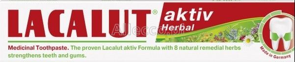 Lacalut Activ Herbal pasta do zębów, 75 ml