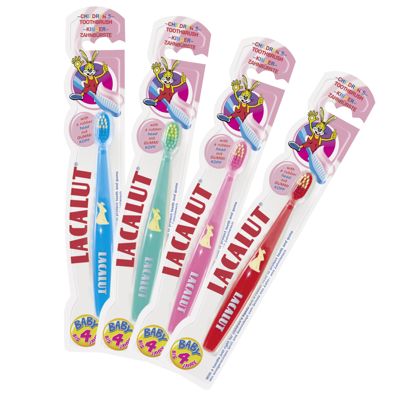 Lacalut Baby szczoteczka do zębów dla dzieci do 4 lat, 1 szt.