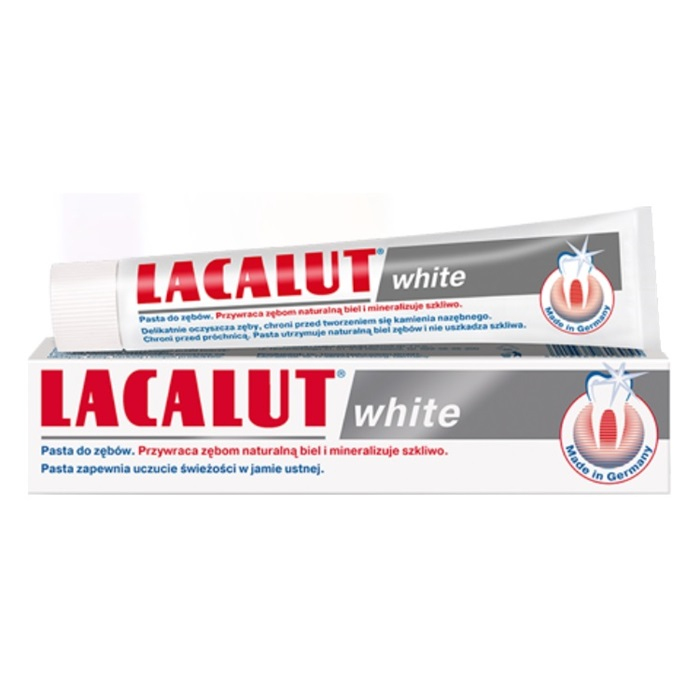 Lacalut White wybielająca pasta do zębów, 75 ml
