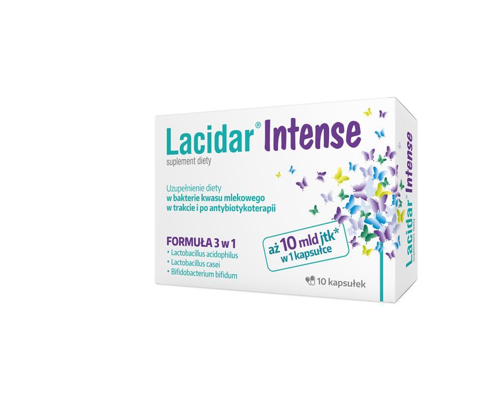Lacidar Intense kapsułki, 10 szt.