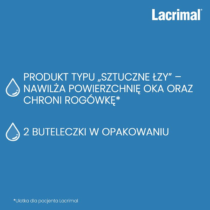Lacrimal krople do oczu 10 ml (2x5ml)