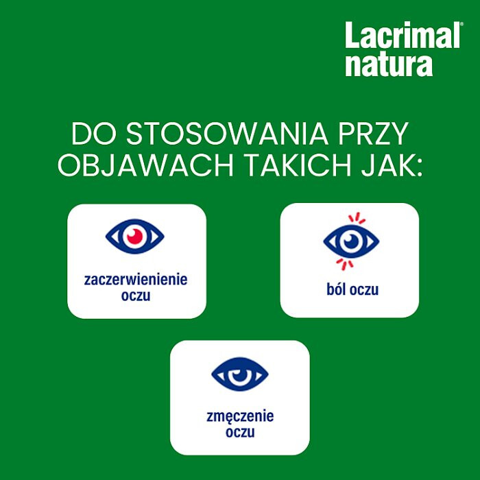 Lacrimal Natura krople do oczu 10 ml