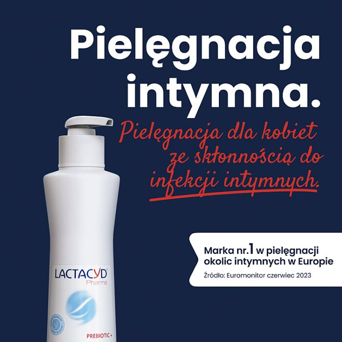 Lactacyd PREBIOTIC+ Płyn do higieny intymnej 250 ml