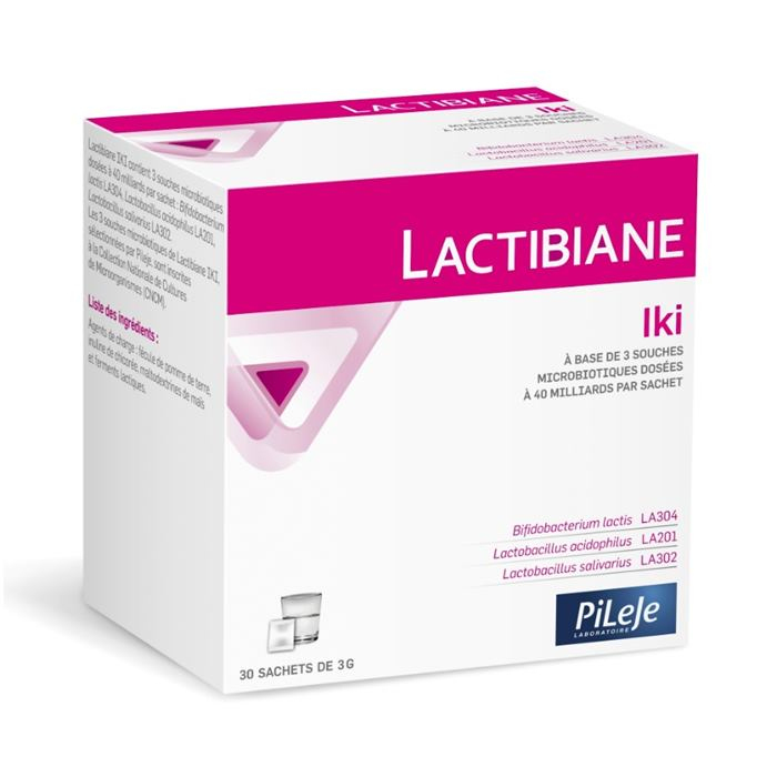 Lactibiane IKI saszetki probiotyczne na równowagę mikroflory jelitowej, 30 szt.
