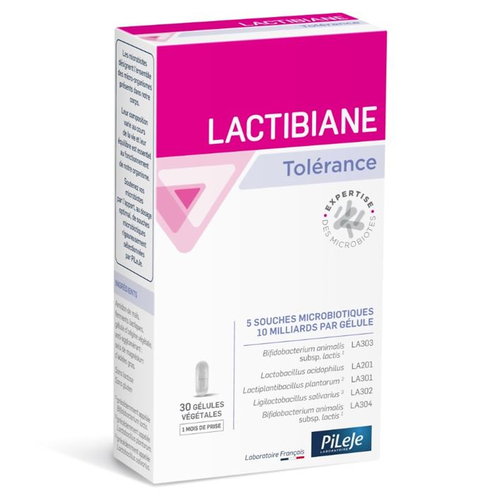 Lactibiane Tolerancja kapsułki probiotyczne, 30 szt.