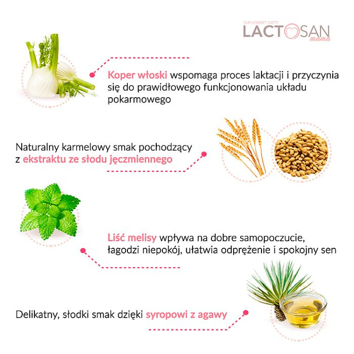 Lactosan Mama saszetki, 14 szt.