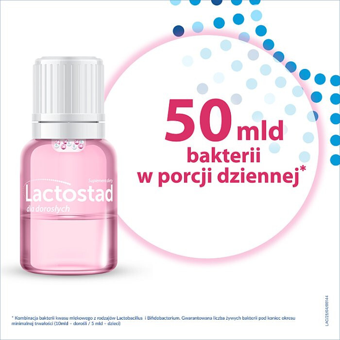 Lactostad dla dorosłych  7 ampułek po 7 ml