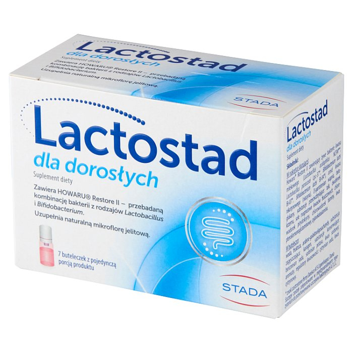 Lactostad dla dorosłych  7 ampułek po 7 ml