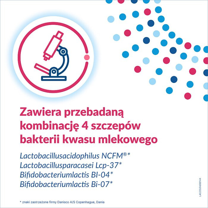 Lactostad dla dzieci, proszek - roztwór 7 ml  5 butelek z korkiem dozującym