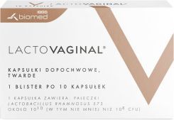 Lactovaginal 10 kapsułek dopochwowych / Probiotyk ginekologiczny