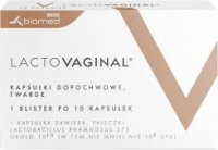 Lactovaginal 10 kapsułek dopochwowych / Probiotyk ginekologiczny