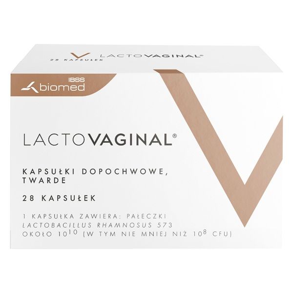 Lactovaginal 28 kapsułek dopochwowych
