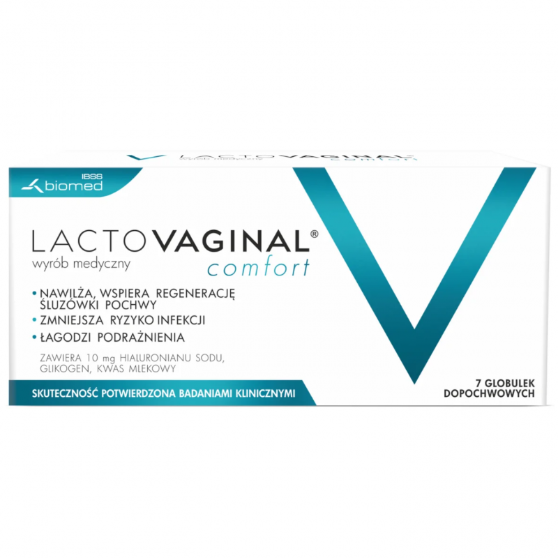 Lactovaginal Comfort globulki dopochwowe, 7 szt.