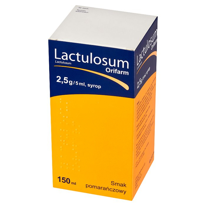 Lactulosum Orifarm 2,5 g/5 ml syrop 150 ml