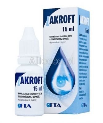 Lakroft krople do oczu 15 ml